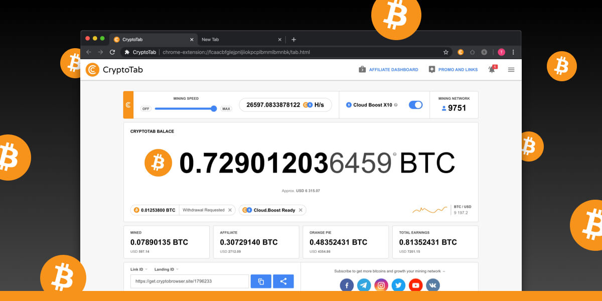 cryptobrowser ganar bitcoin en la pc